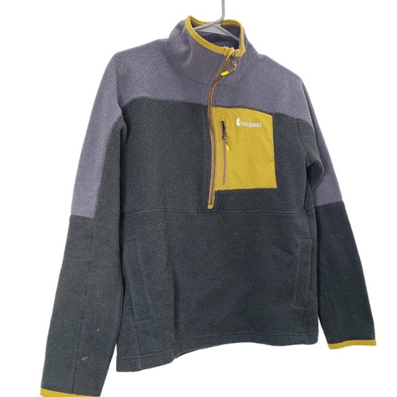 Cotopaxi Women’s Small/Boy’s Large Multi 1/4 Zip Long Sleeve Fleece Pullover - Picture 1 of 7